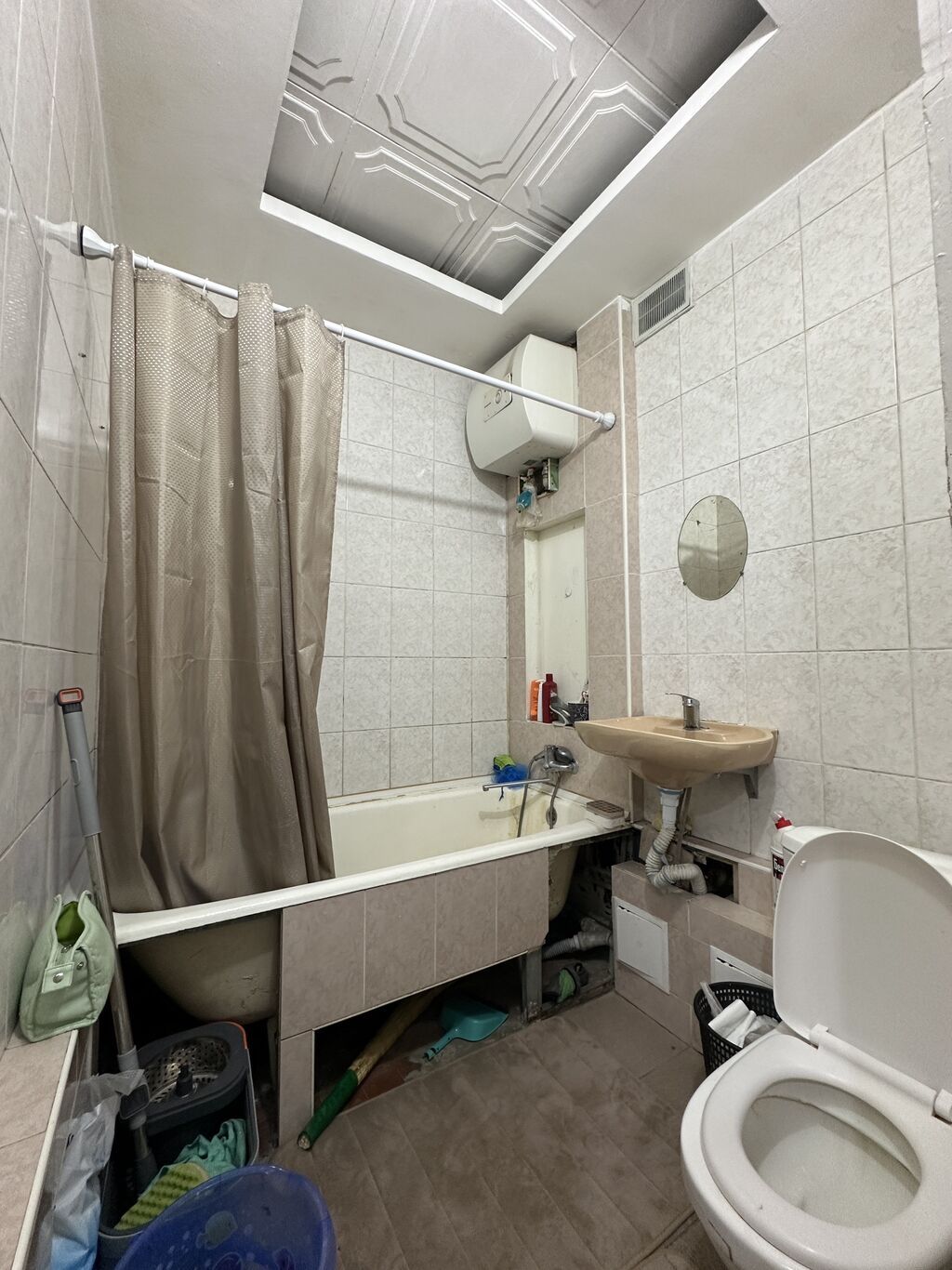 1 комната, 34 м², Улан мкр 105 серия, 8 этаж, Косметический ремонт: фото 6