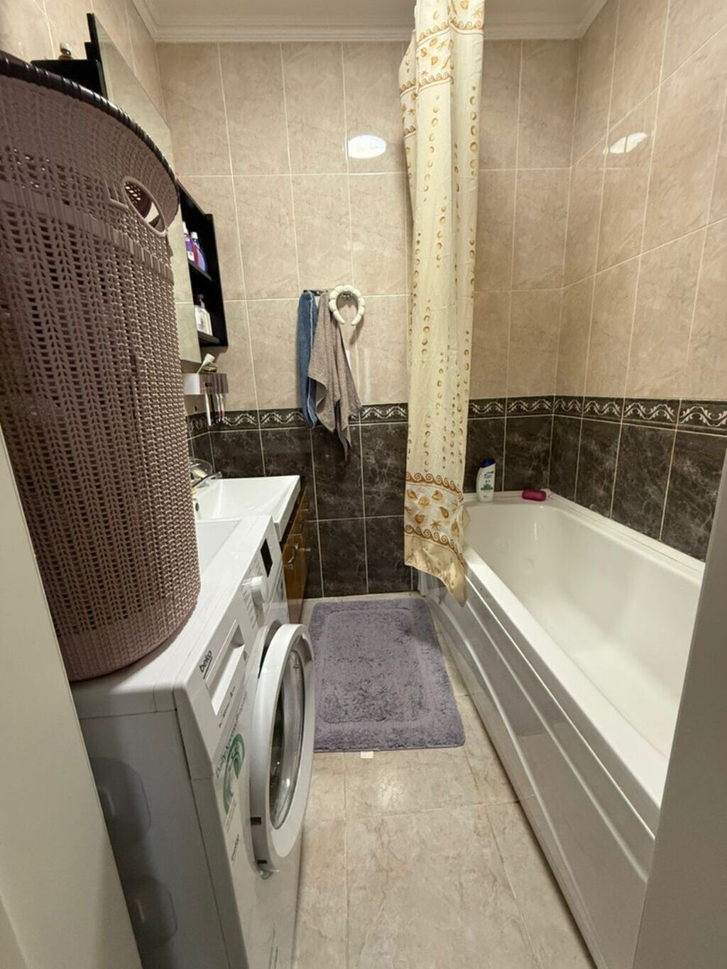 2 комнаты, 70 м², Джал мкр (в т.ч. Верхний, Нижний, Средний) Элитка, 13 этаж, Евроремонт: фото 2