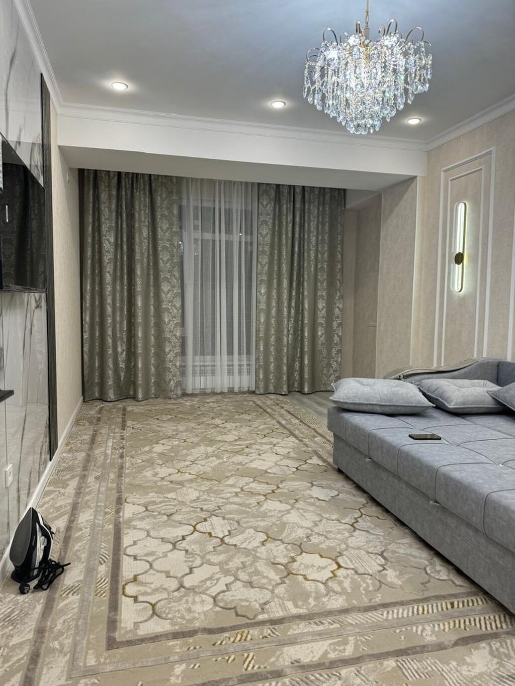 3 комнаты, 85 м², Джал-15 Элитка, 5 этаж, Дизайнерский ремонт: фото 2