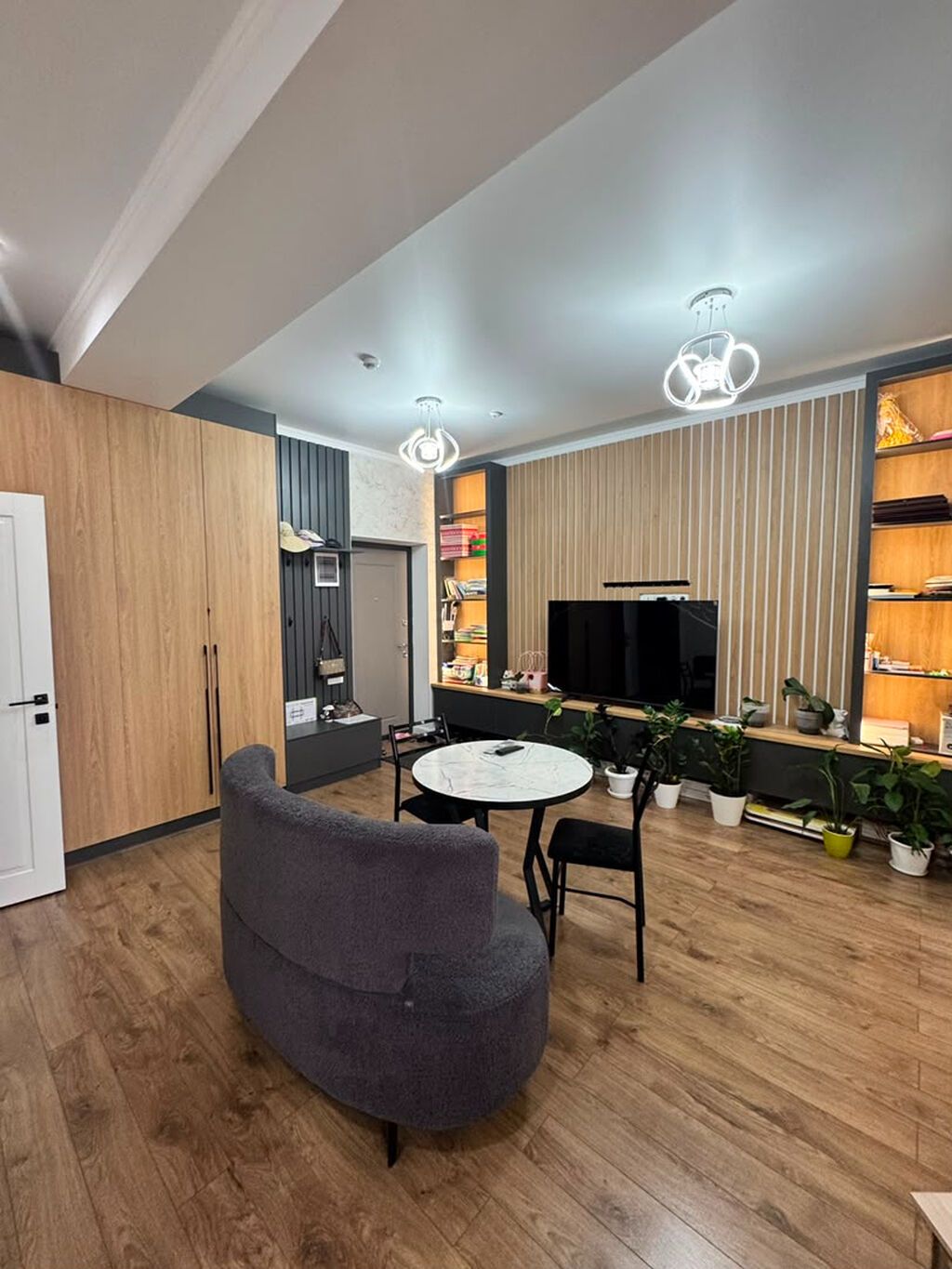Студия, 46 м², Кок-Жар ж/м Элитка, 5 этаж, Дизайнерский ремонт: фото 6
