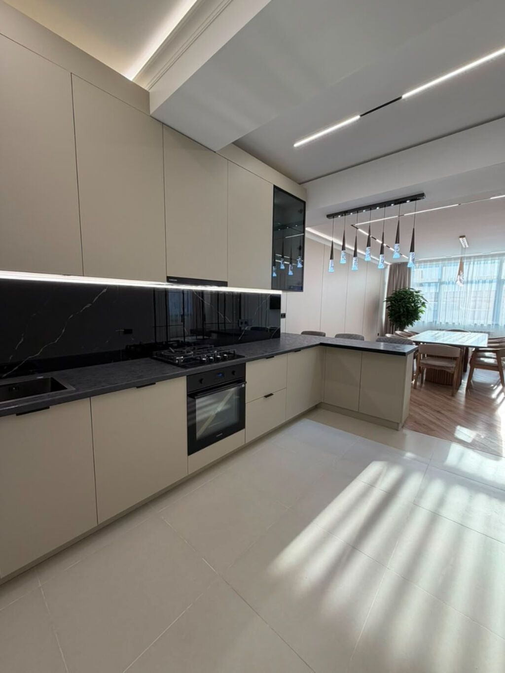 3 комнаты, 110 м², Средний Джал Элитка, 3 этаж, Дизайнерский ремонт: фото 6
