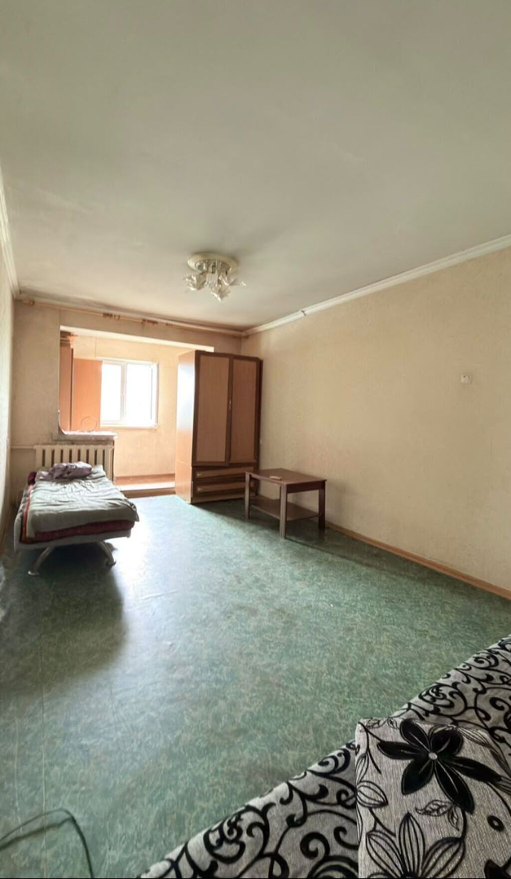 1 комната, 35 м², Дордой Плаза ТРЦ 104 серия, 5 этаж, Косметический ремонт: фото 1