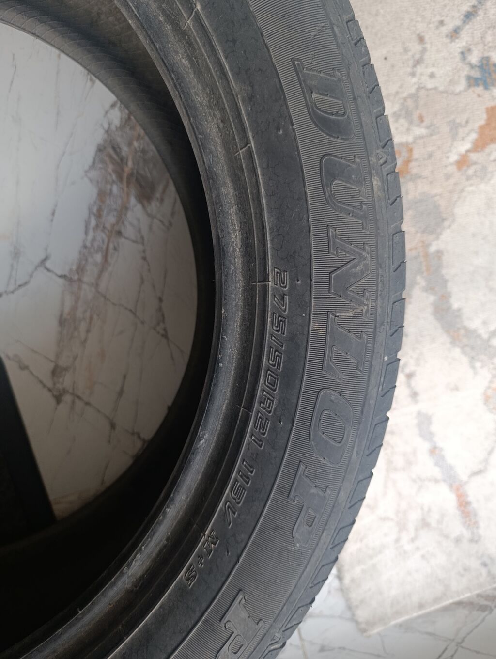 Шины 275 / 50 / R 21, Лето, Б/у, 1 шт, Внедорожные (АТ/МТ), Япония, DUNLOP: фото 5