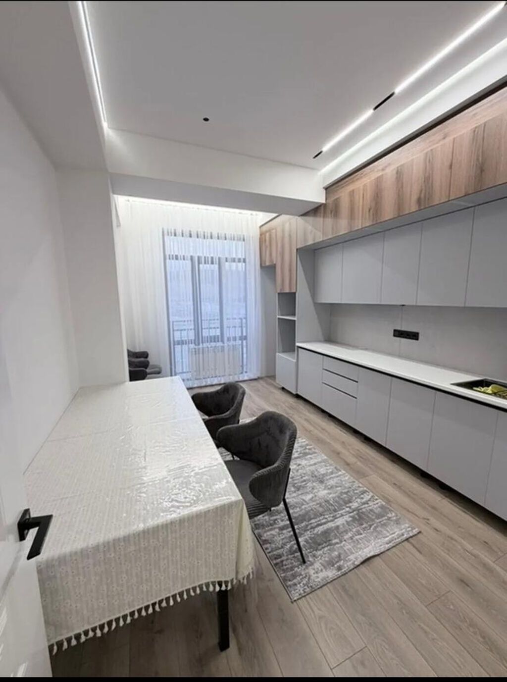 2 комнаты, 88 м², 12 мкр Элитка, 12 этаж, Дизайнерский ремонт: фото 3