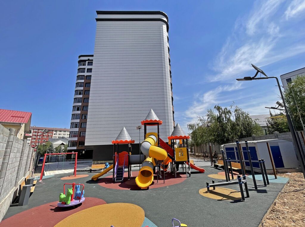3 комнаты, 94 м², Кок-Жар ж/м Элитка, 12 этаж, ПСО (под самоотделку): фото 3