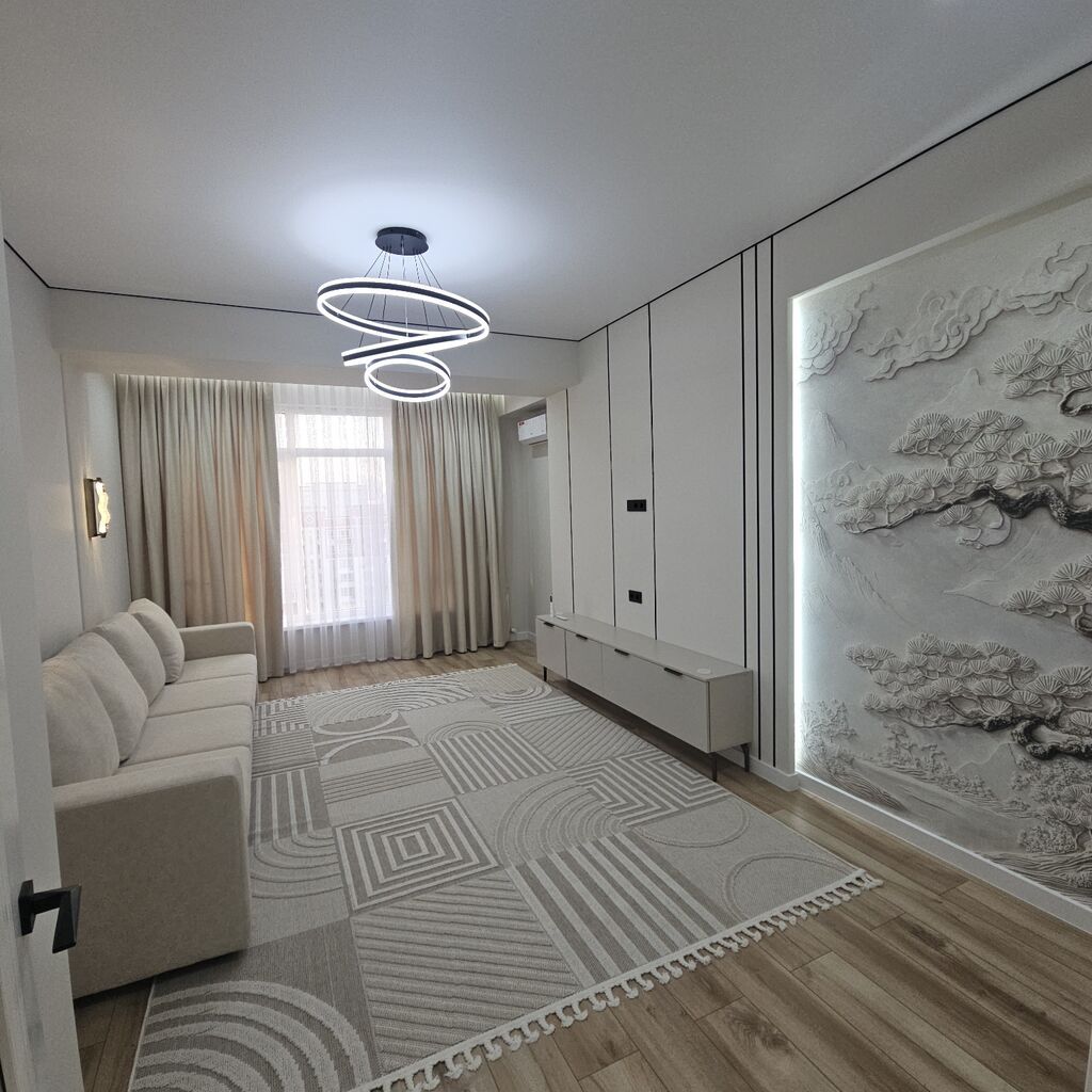 3 комнаты, 88 м², Джал-15 Элитка, 14 этаж, Дизайнерский ремонт: фото 3