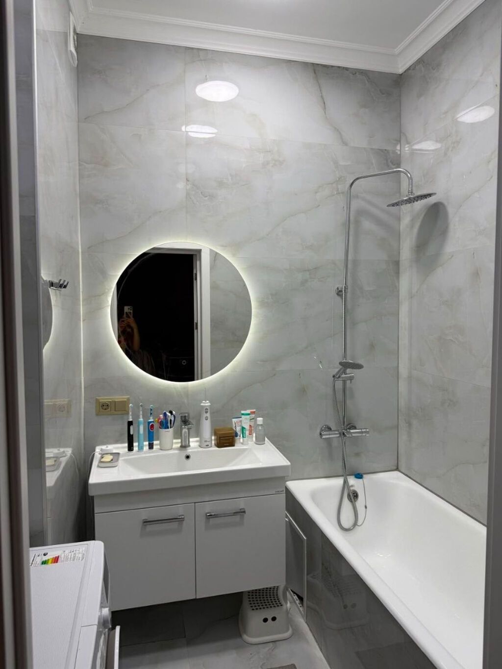 2 комнаты, 92 м², Асанбай мкр Элитка, 9 этаж, Евроремонт: фото 4
