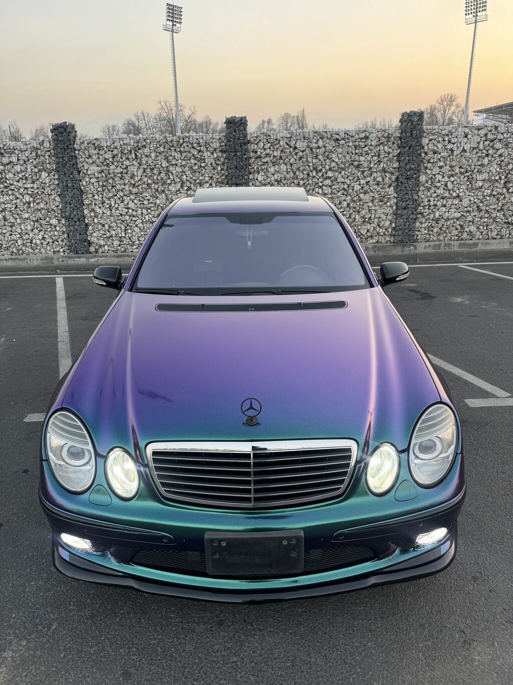 Mercedes-Benz E-класс AMG: 2003 г., 5.5 л, Автомат, Бензин, Седан: фото 2