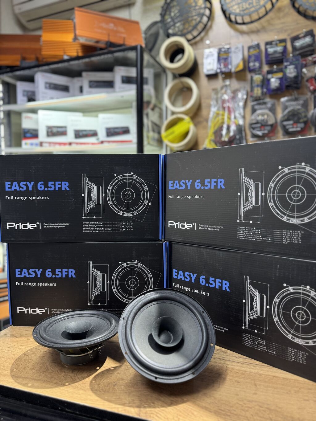 Широкополосные динамики Pride Easy 6.5FR PRIDE EASY FR ( FULL RANGE): фото 3