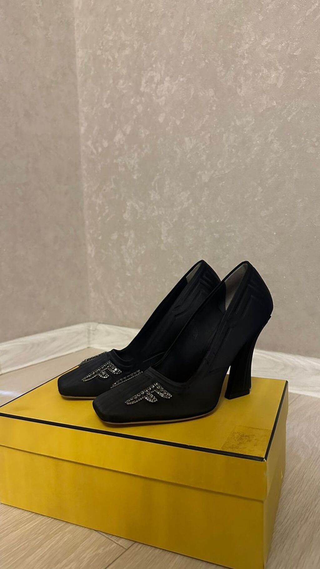 Туфли, 37.5, Fendi, Новый, цвет - Черный, Самовывоз: фото 3