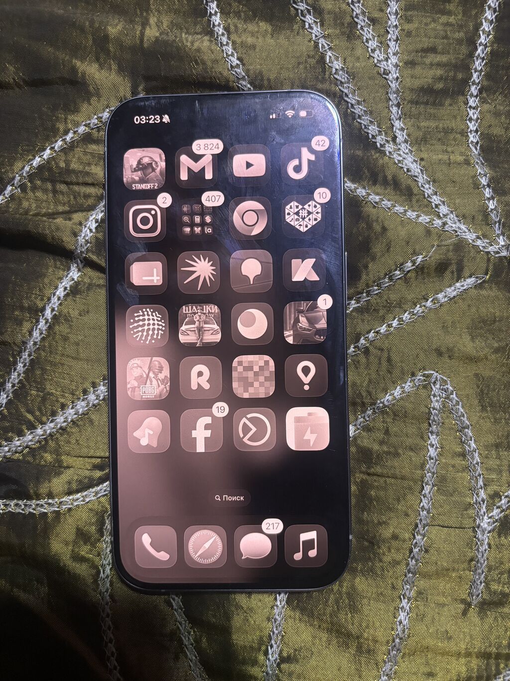 Apple iPhone 15 Pro титановый корпус 128 гб все работает 128 гб Из: фото 3