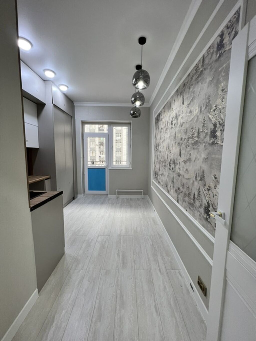 2 комнаты, 41 м², Джальская больница 5 этаж, Свежий ремонт: фото 3