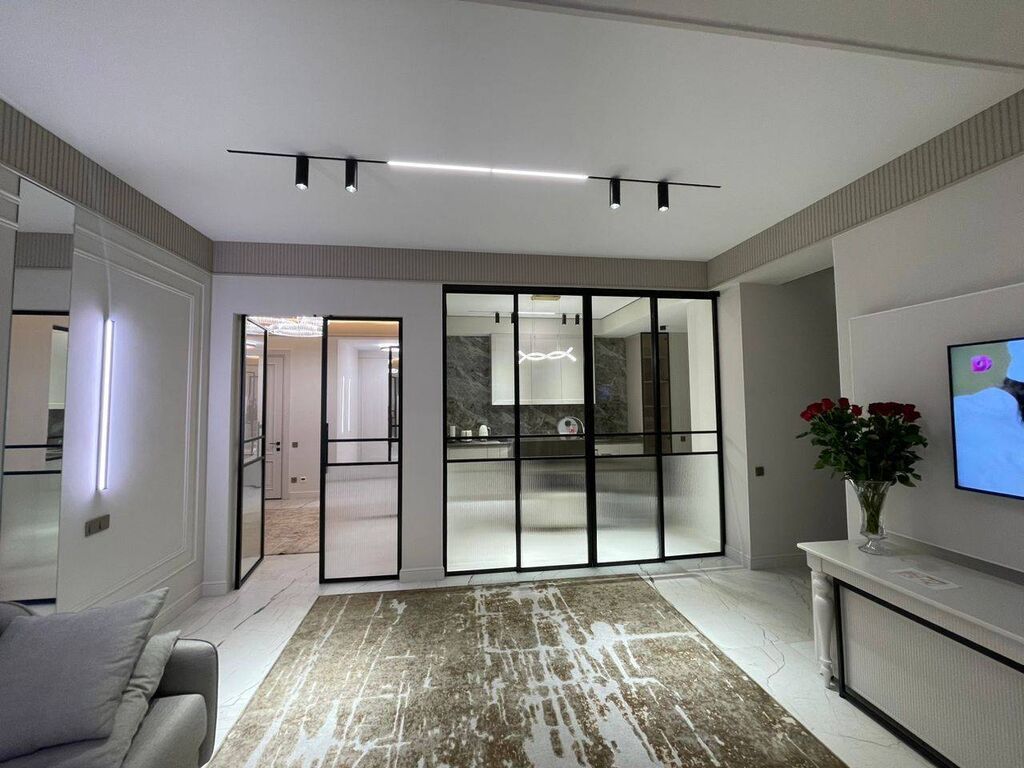 4 комнаты, 149 м², Асанбай мкр Элитка, 14 этаж, Дизайнерский ремонт: фото 3