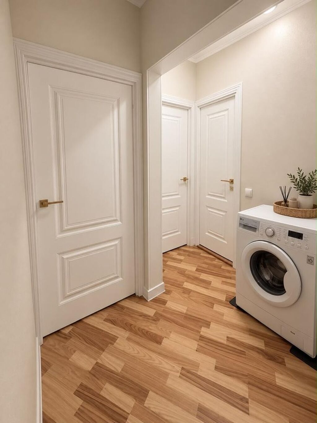 3 комнаты, 82 м², Асанбай мкр 106 серия, 2 этаж, Дизайнерский ремонт: фото 4