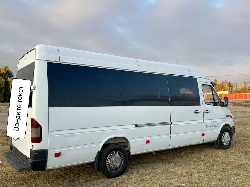 Mercedes-Benz Спринтер: 2002 г., 2.2 л, Механика, Дизель, Бус: фото 3