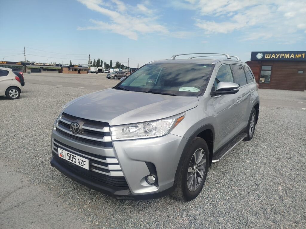 Toyota Highlander: 2019 г., 3.5 л, Автомат, Бензин, Кроссовер: фото 1