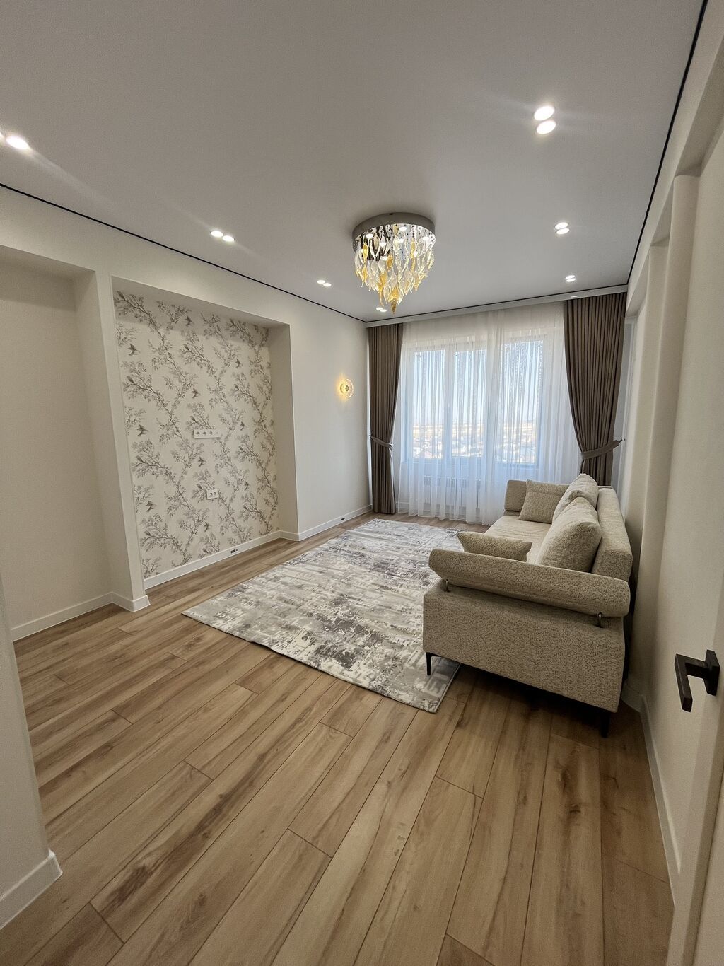 2 комнаты, 64 м², Кок-Жар мкр Элитка, 13 этаж, Дизайнерский ремонт: фото 7