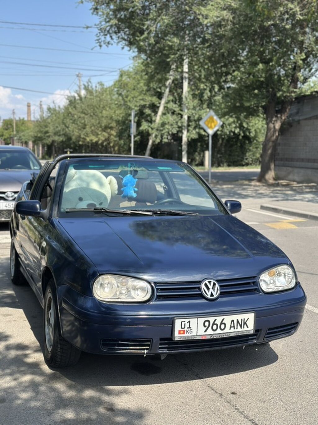 Volkswagen Golf: 2001 г., 2 л, Механика, Бензин, Кабриолет: фото 3