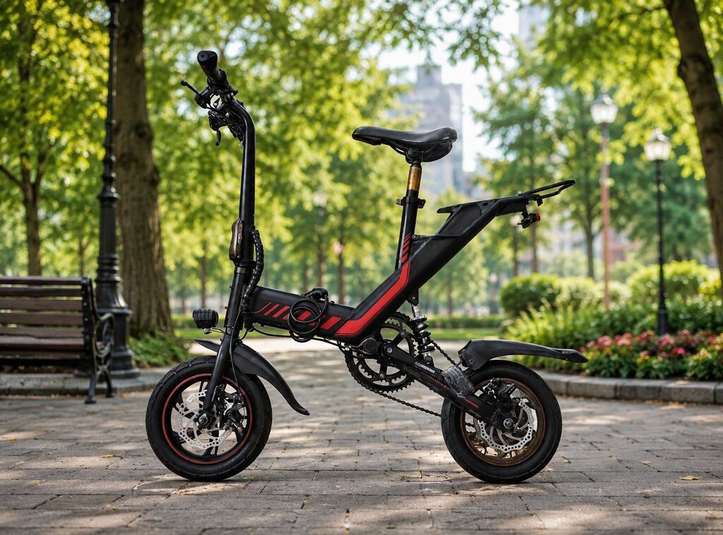 Электровелосипед RDE 12" 350W Brushless, ячейки 18650 (Samsung): фото 4