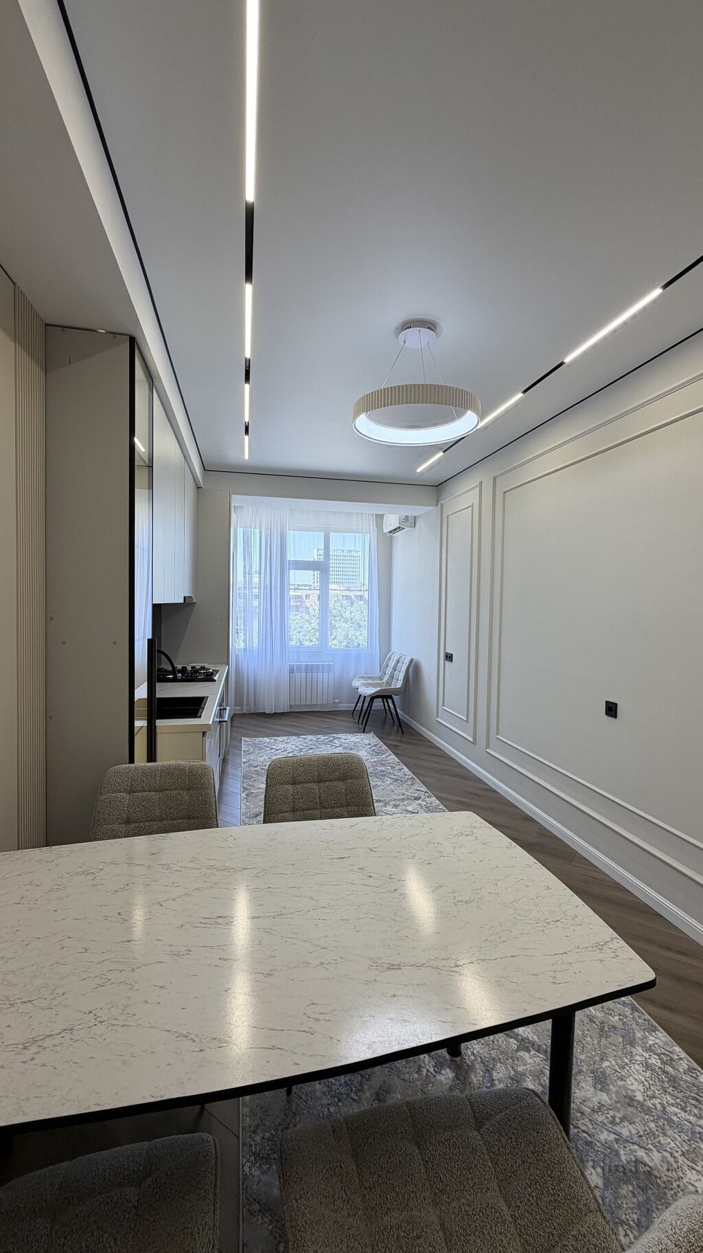 2 комнаты, 55 м², Золотой квадрат Элитка, 4 этаж, Дизайнерский ремонт: фото 8