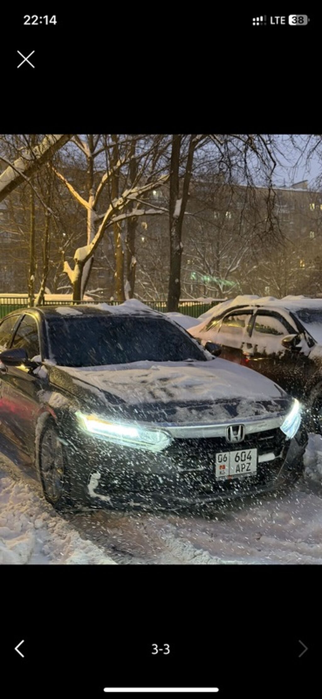 Honda Accord: 2018 г., 1.5 л, Вариатор, Бензин, Седан: фото 3