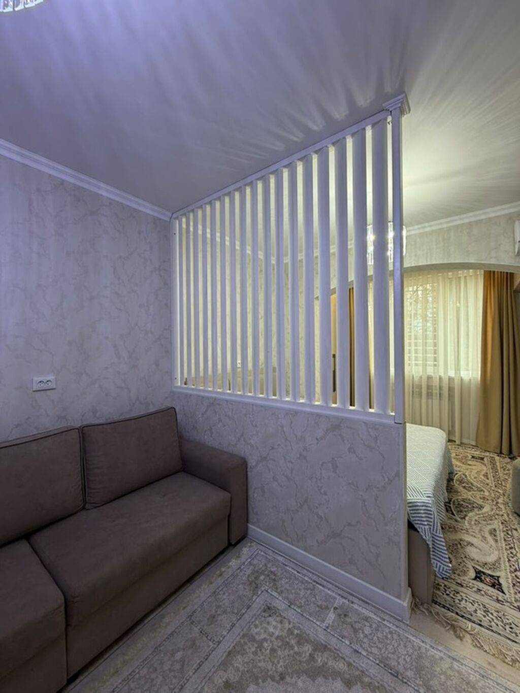 Студия, 42 м², Чекиш-Ата рынок Элитка, 3 этаж, Дизайнерский ремонт: фото 6