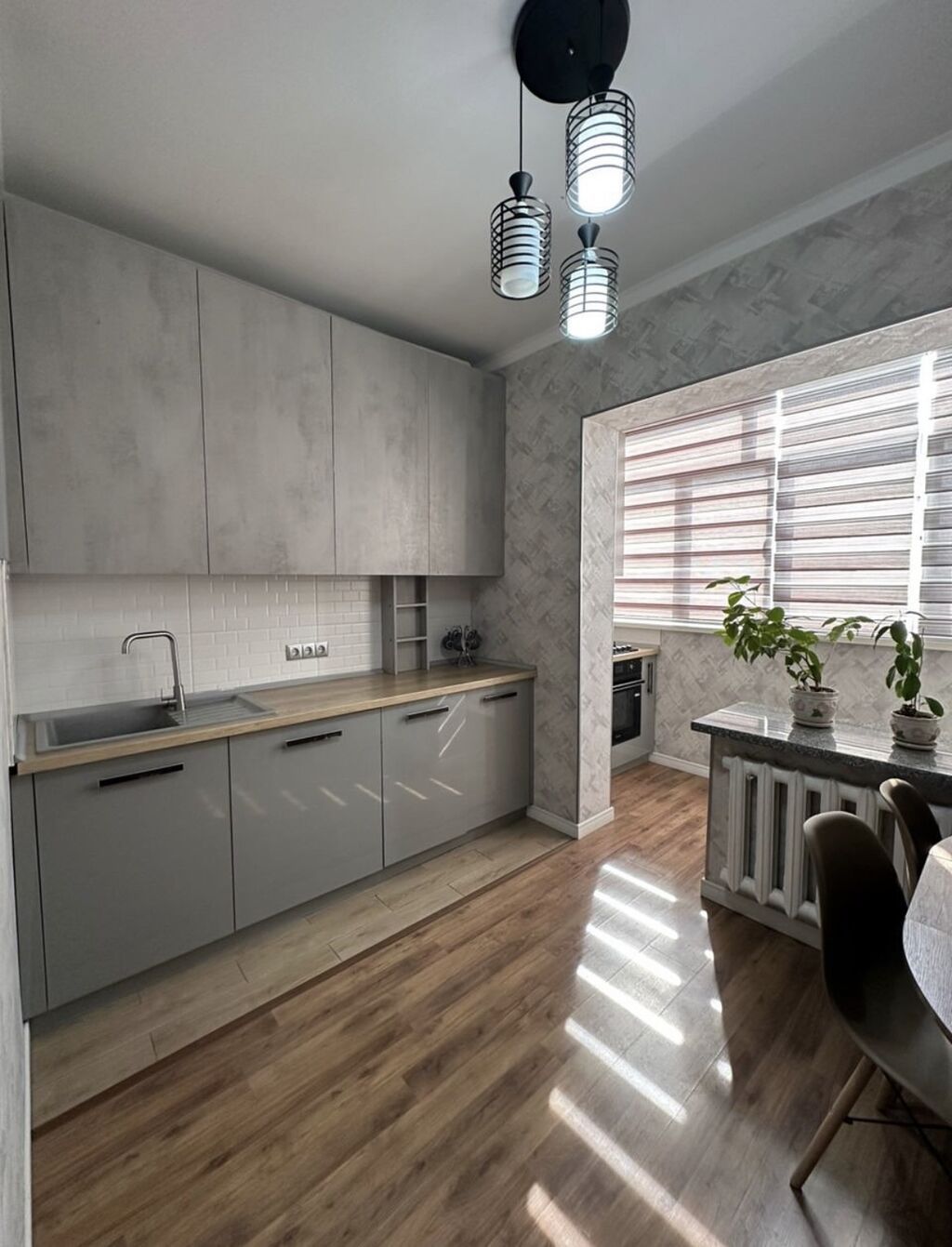 1 комната, 45 м², Кок-Жар мкр 106 серия, 1 этаж, Дизайнерский ремонт: фото 2