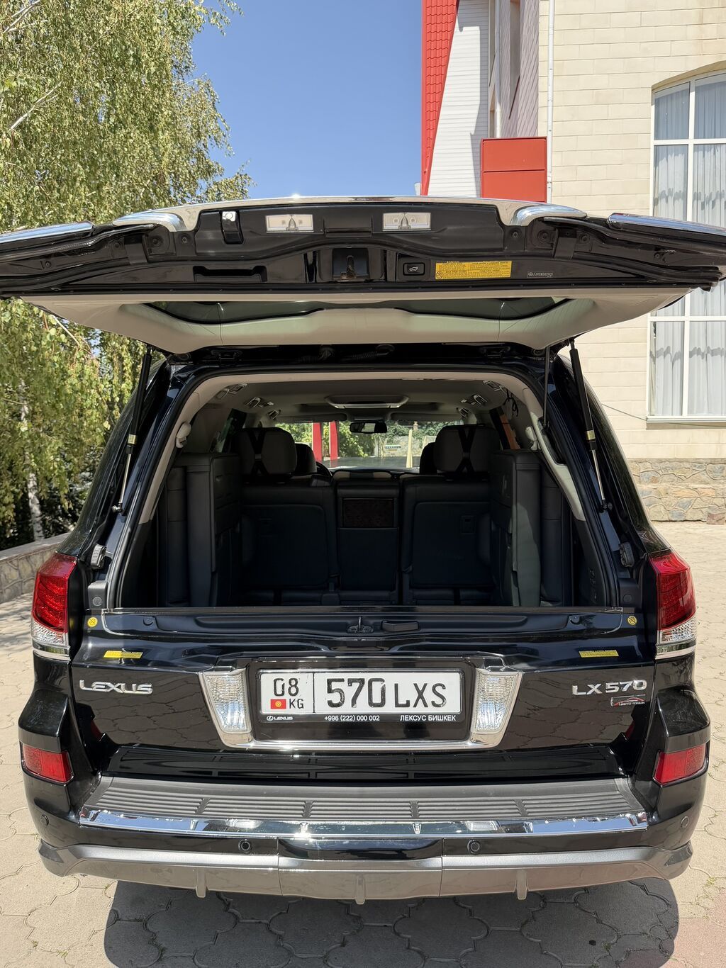 Lexus LX: 2008 г., 5.7 л, Автомат, Газ, Внедорожник: фото 6