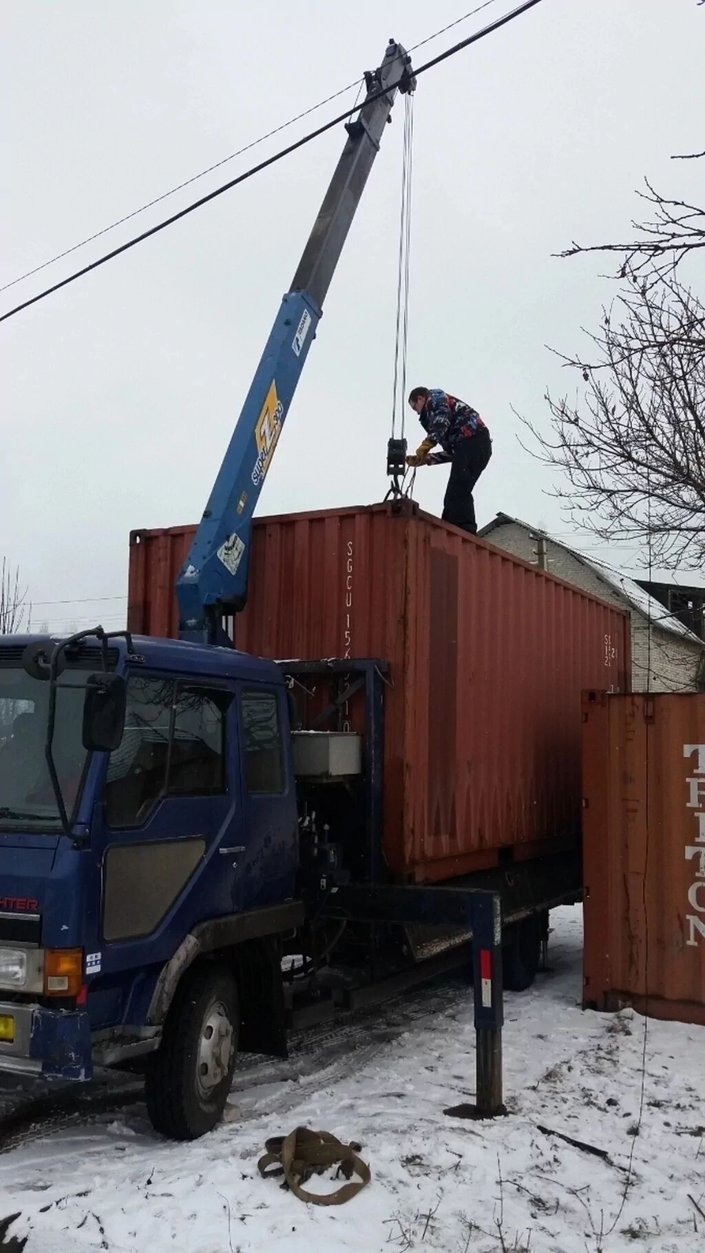 Сам гружу, сам вожу! - кран: Договорная ᐈ Автовышки, краны | Бишкек |  46414870 ➤ lalafo.kg