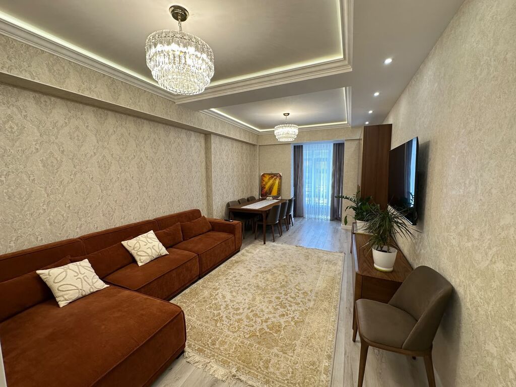 3 комнаты, 93 м², Асанбай мкр Элитка, 3 этаж, Евроремонт: фото 3