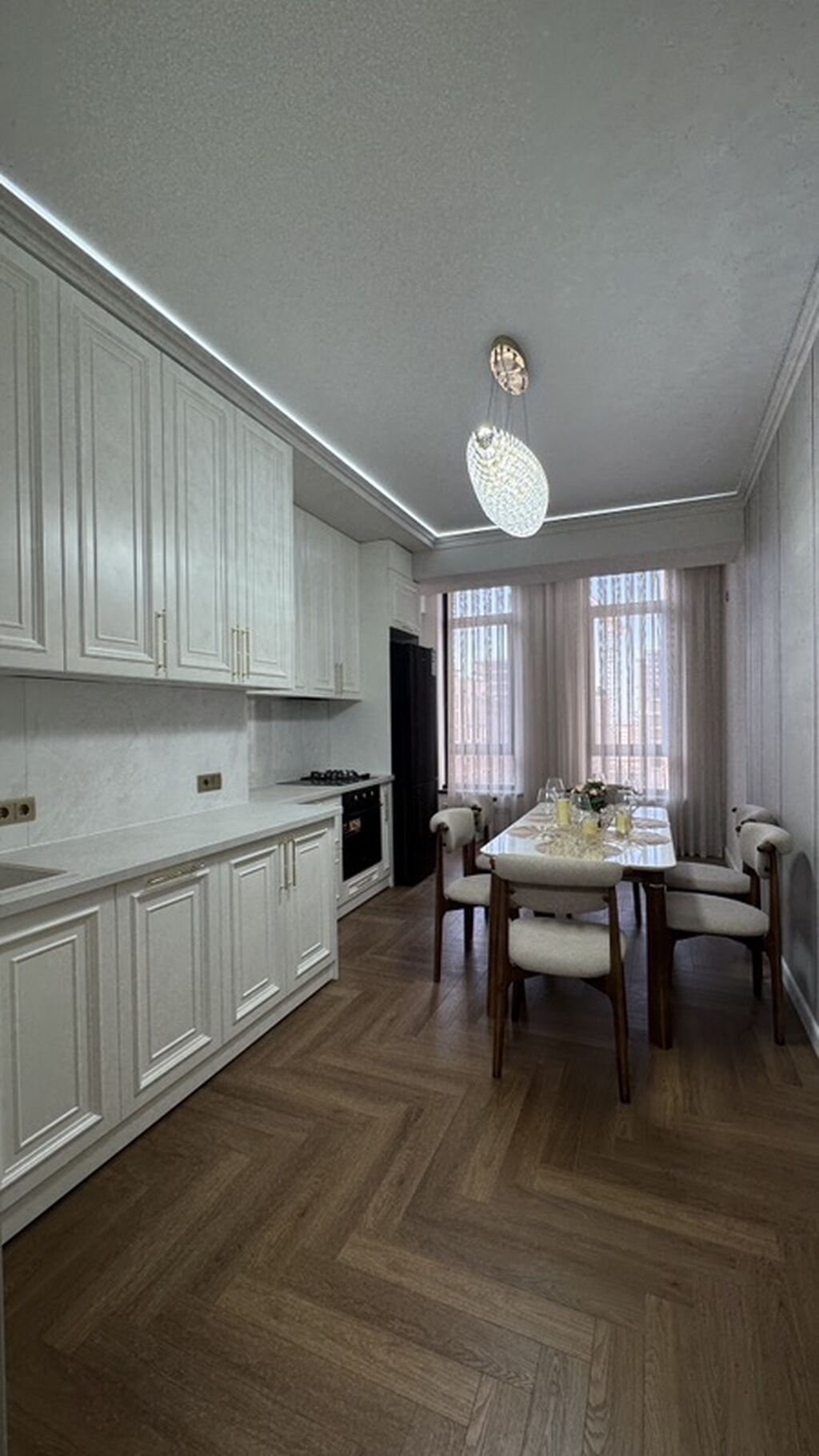 3 комнаты, 106 м², Асанбай мкр Элитка, 9 этаж, Дизайнерский ремонт: фото 5