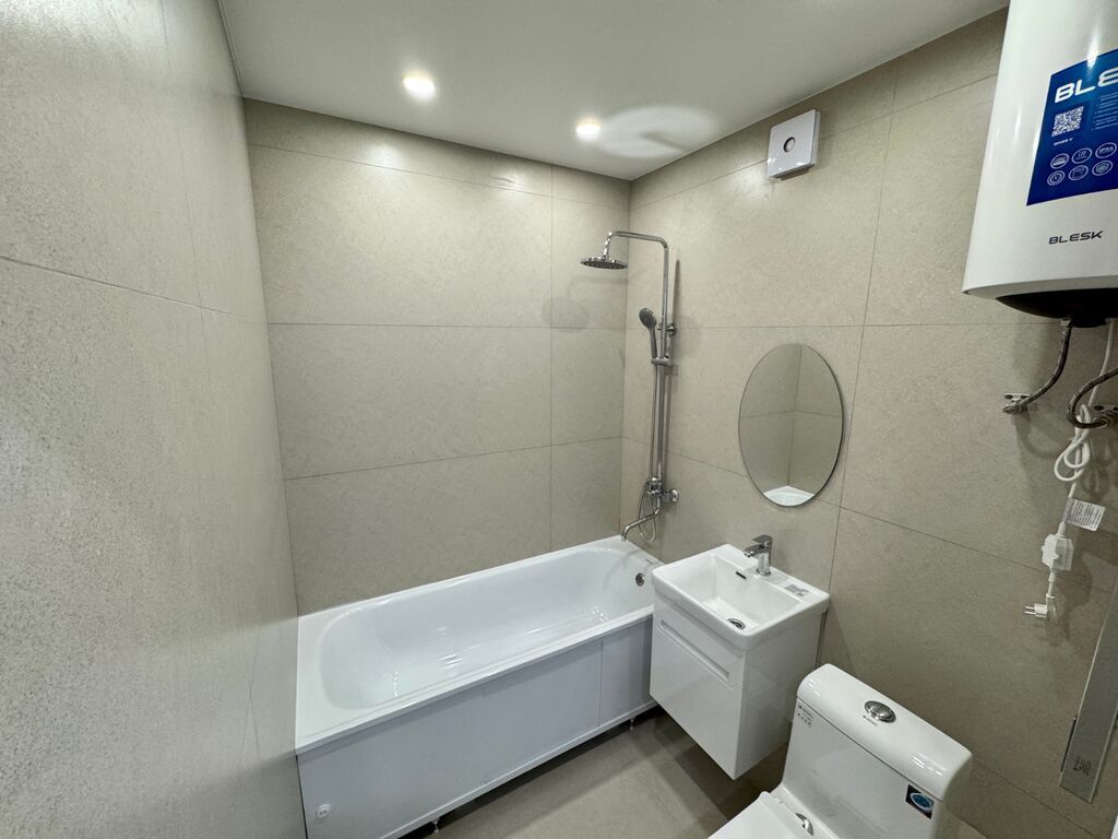 1 комната, 34 м², Тунгуч мкр 106 серия, 7 этаж, Евроремонт: фото 3