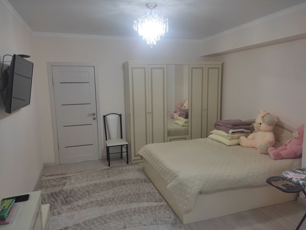 2 комнаты, 71 м², Кок-Жар ж/м 1 этаж, Свежий ремонт: фото 2