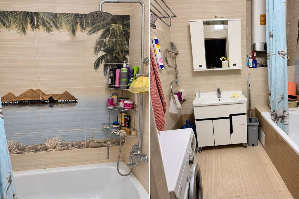 3 комнаты, 82 м², Тунгуч мкр Элитка, 8 этаж, Дизайнерский ремонт: фото 8