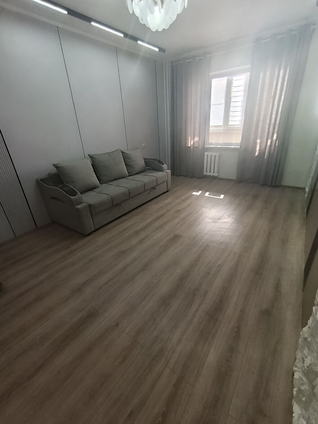 2 комнаты, 55 м², Джал мкр (в т.ч. Верхний, Нижний, Средний) 106 серия улучшенная, 7 этаж, Свежий ремонт: фото 5