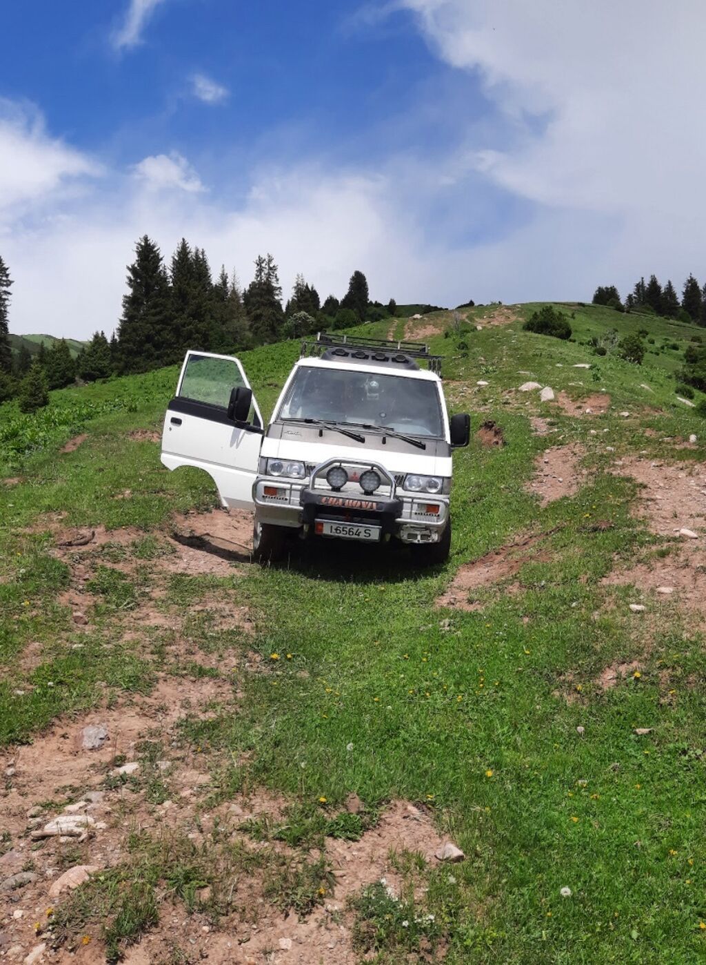 Mitsubishi L300: 1996 г., Механика, Дизель, Внедорожник: фото 2