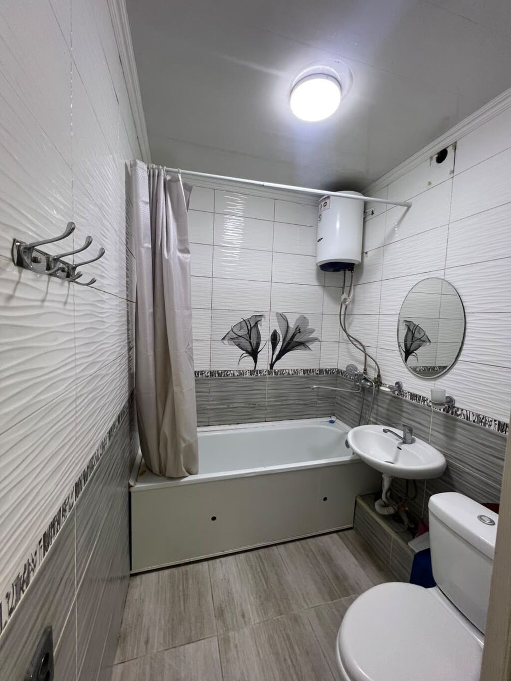 1 комната, 34 м², Кок-Жар мкр 105 серия, 5 этаж, Евроремонт: фото 6