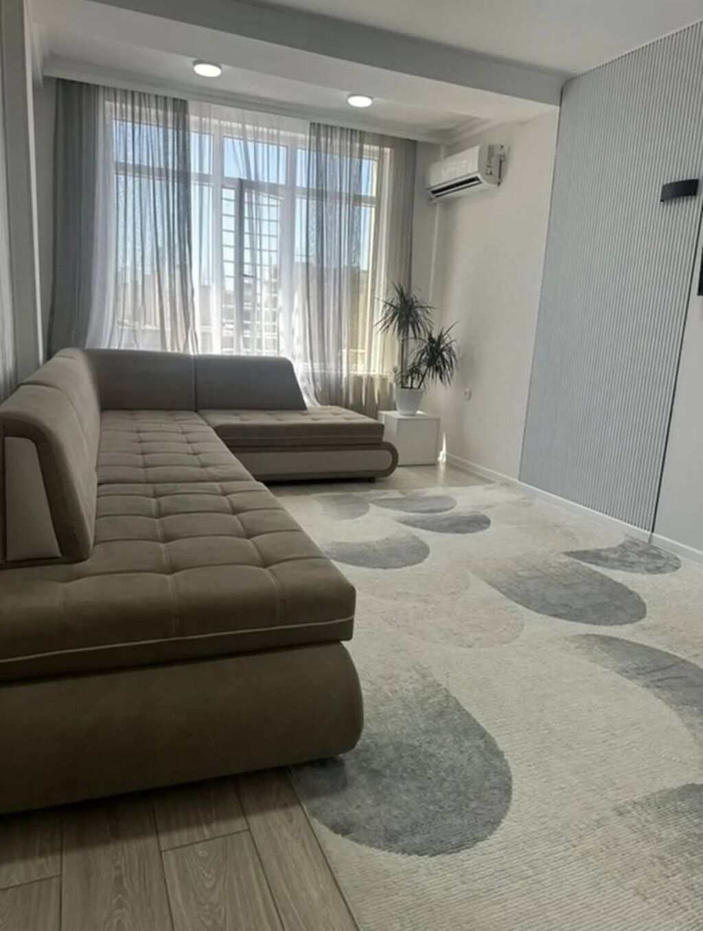 2 комнаты, 54 м², Аламедин-1 мкр Элитка, 4 этаж, Евроремонт: фото 3