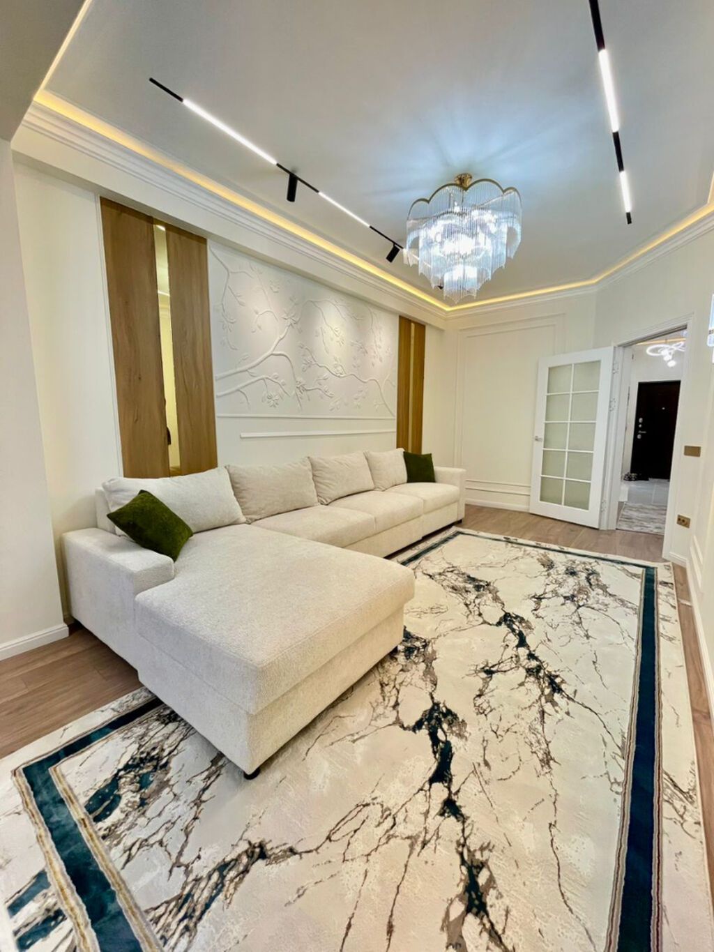 3 комнаты, 74 м², Элитка, 5 этаж, Евроремонт — фото 3