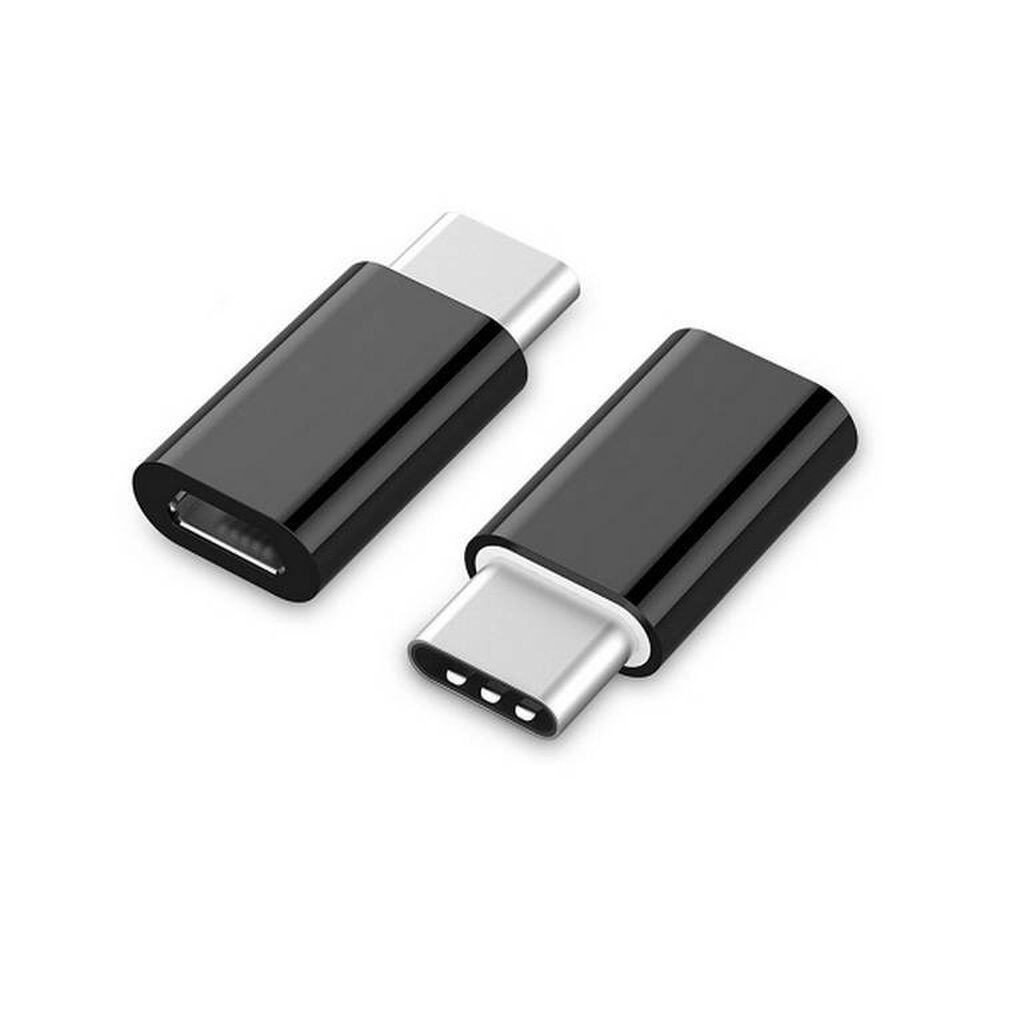 Адаптер переходник Type C male - micro USB female Цена за 1шт — фото 1
