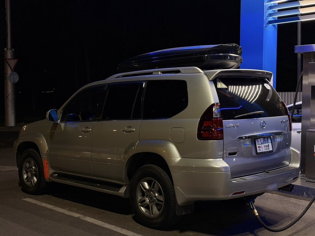 Lexus GX: 2003 г., 4.7 л, Автомат, Газ, Внедорожник: фото 2