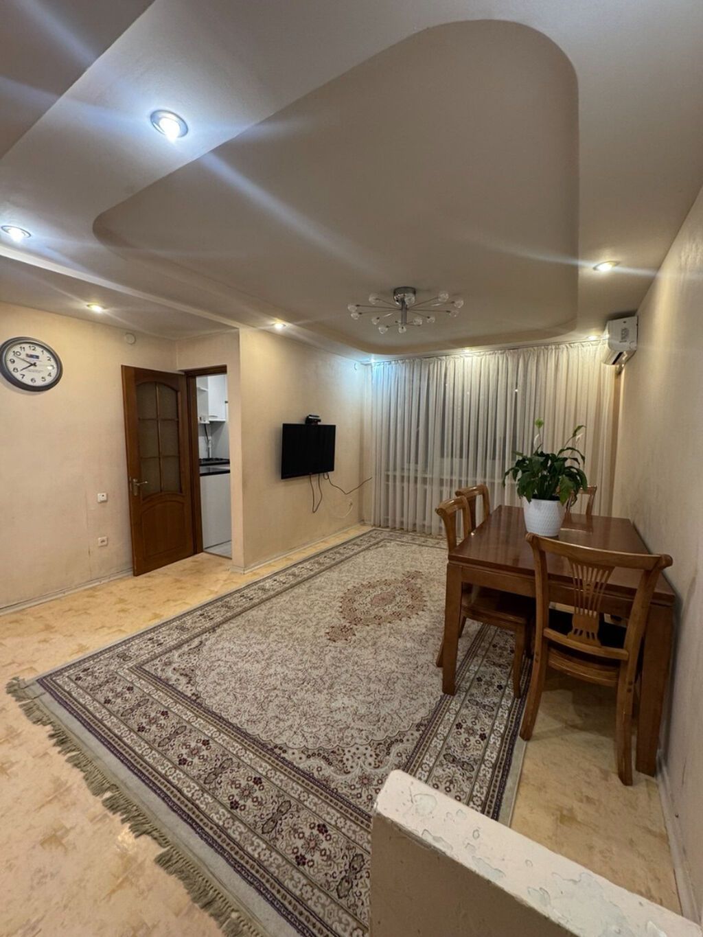 3 комнаты, 55 м², ул. Московская / Ибраимова Индивидуалка, 1 этаж, Косметический ремонт: фото 2