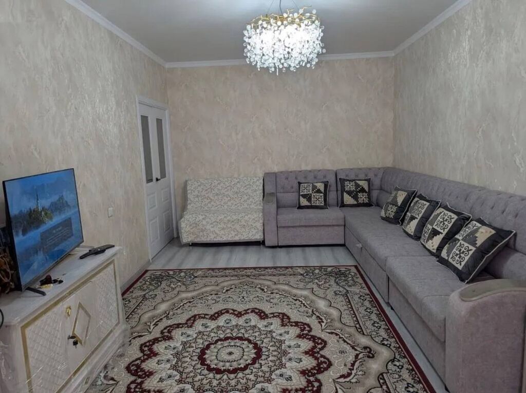 1 комната, 44 м², Кок-Жар ж/м 106 серия, 2 этаж, Евроремонт: фото 5