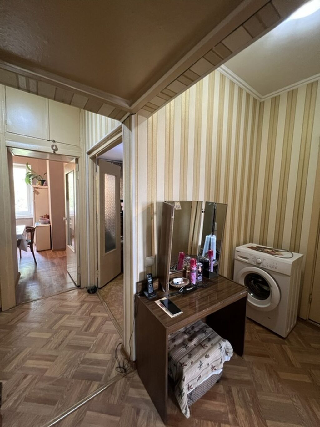 3 комнаты, 58 м², Центральная мечеть 105 серия, 2 этаж, Старый ремонт: фото 7