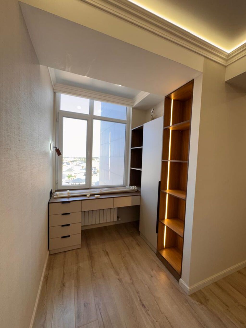 2 комнаты, 64 м², Кок-Жар ж/м Элитка, 11 этаж, Дизайнерский ремонт: фото 4