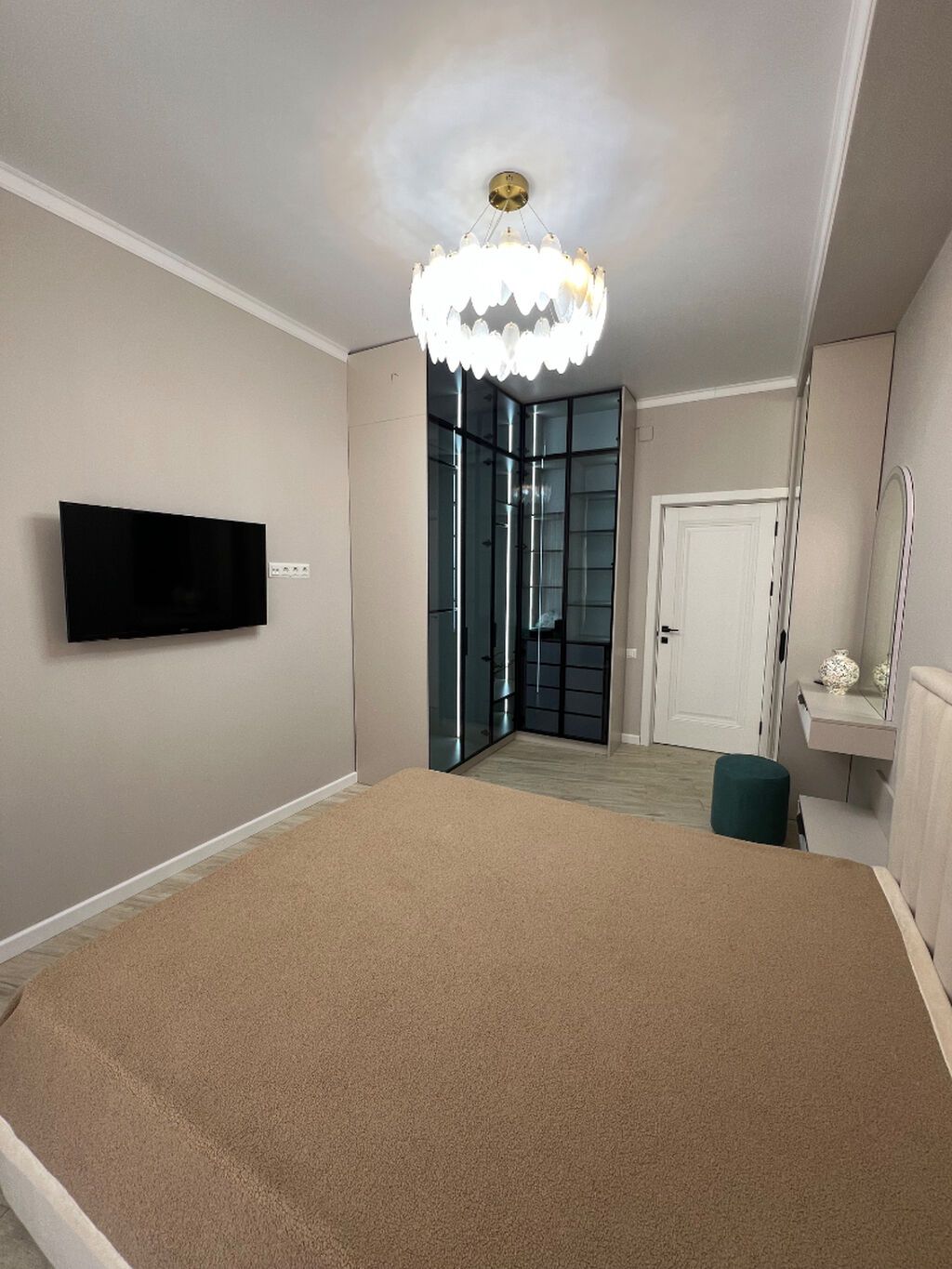 2 комнаты, 75 м², Асанбай мкр 3 этаж, Евроремонт: фото 8