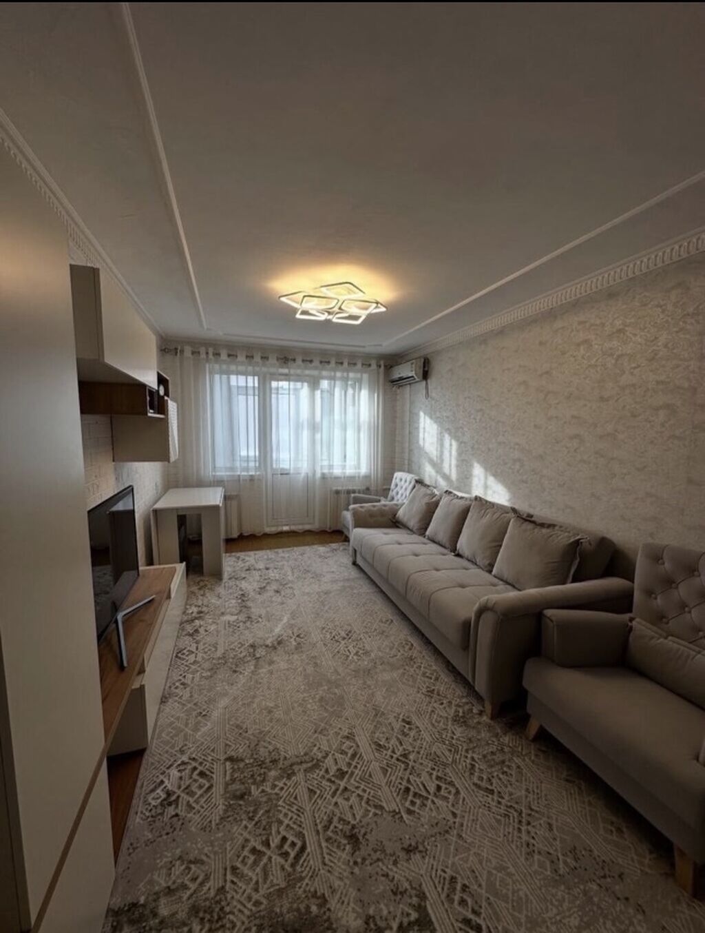 2 комнаты, 48 м², 8 мкр 104 серия, 5 этаж, Свежий ремонт: фото 3