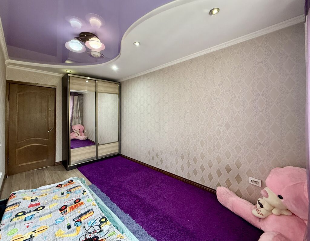 3 комнаты, 63 м², Дордой Плаза ТРЦ 104 серия, 3 этаж, Косметический ремонт: фото 8