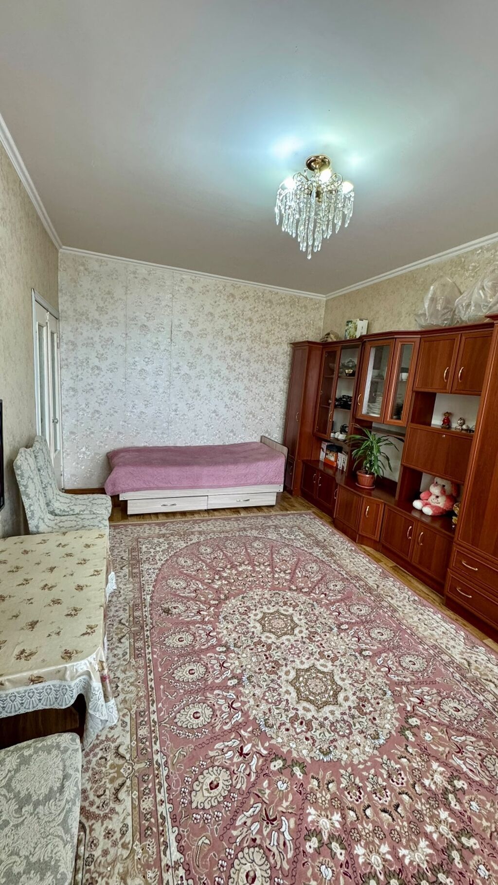1 комната, 33 м², Кок-Жар мкр 105 серия, 7 этаж, Свежий ремонт: фото 2