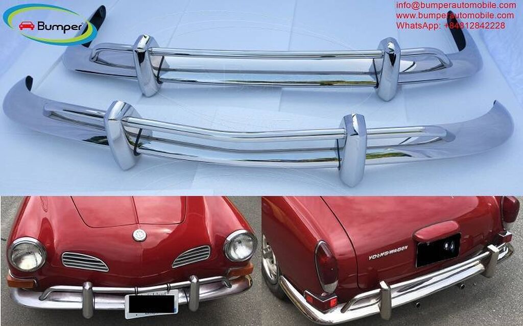 Volkswagen Karmann Ghia US type bumper (1970 – 1971) by Negotiable | ad created 24 July 2022 22:56:39: Volkswagen Karmann Ghia US type bumper (1970 – 1971) by stainless